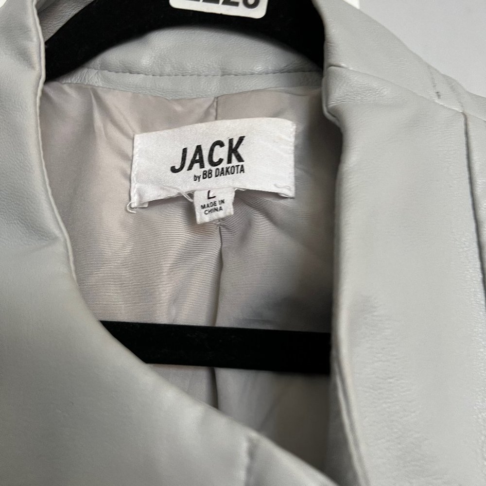 BB Dakota Vegan Leather Jacket - Size L